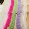 9cm Wide Double-Layer Mesh Colorful Woolen Strips Pleated Skirt Fabric Ruffle Trim Thick Lace Accessories Baby Doll Clothes