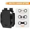 Handcuffs Waist Bag Pouch Quick Release Shackles Hand Buckle Bag Outdoor Tactics Universal Holster Standard Chain Cuffs Holder
