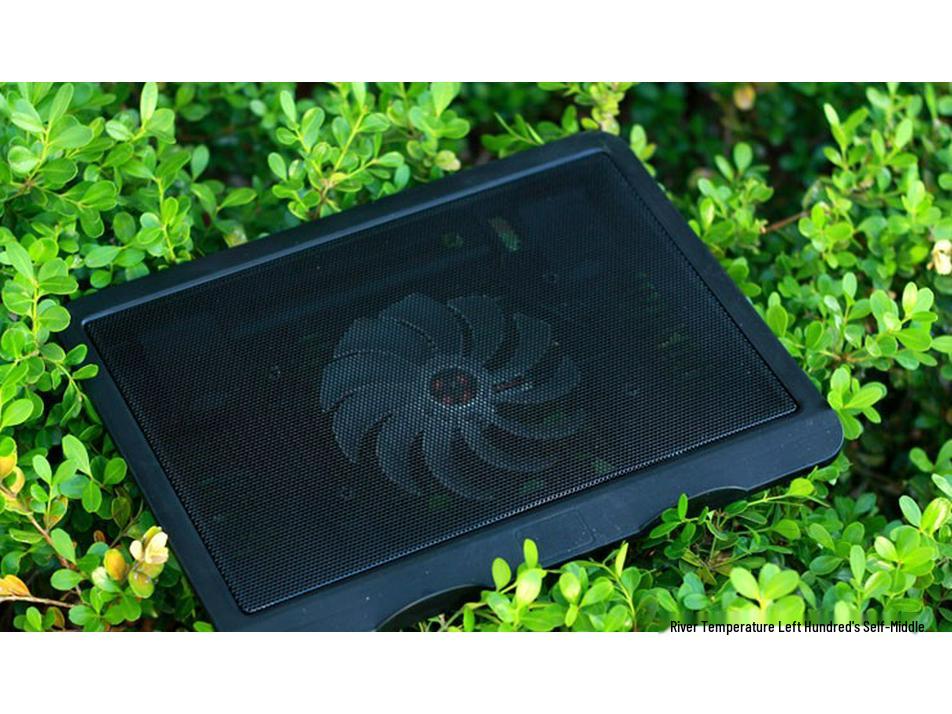 N19 Silent Colorful Laptop Cooling Fan with Suction Base