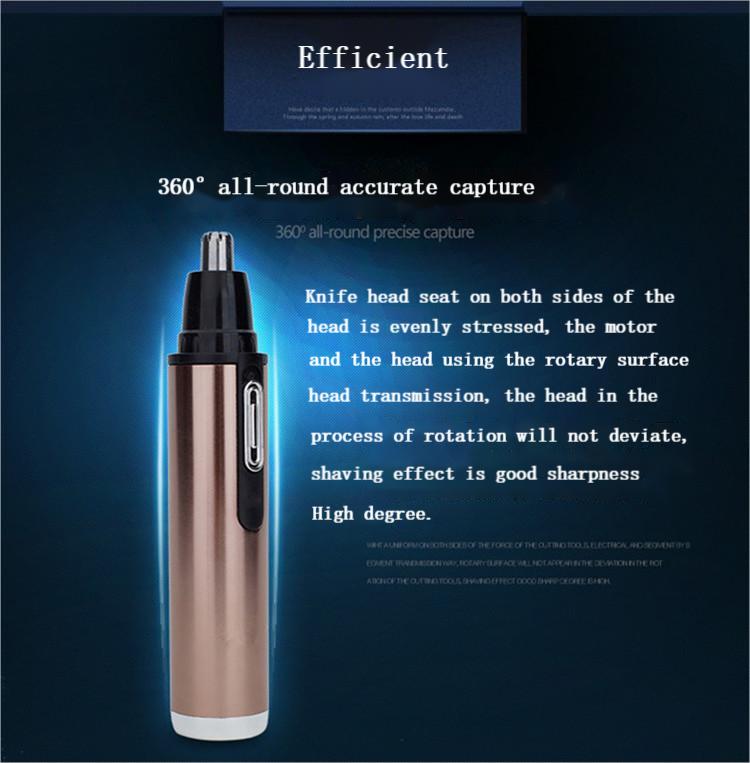 Men Nose Hair Trimmer Nose Hair Shaver Battery Electric Men Nose Hair Shaver Men Nose Hair Scissors
