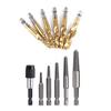 15Pcs Screw Extractor Drill Bit Bolt Extractor Set Broken Damaged Bolt Remover Double Ended Damaged Screw Extractor