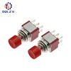 High Quality 6mm 3/6Pin 2 Position Mini Momentary Automatic return Push Button Switchl ON OFF 5A125V/2A250V Toggle Switch