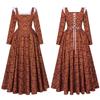 In-Stock Borgia Renaissance Queen Gown: Italian Medieval Long Dress