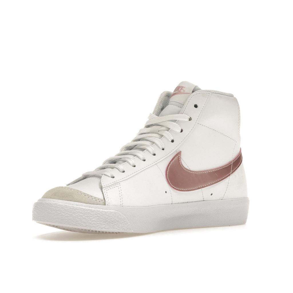 Nike Blazer Mid 77 GS White Pink Glaze Kids Sneakers DA4086-105