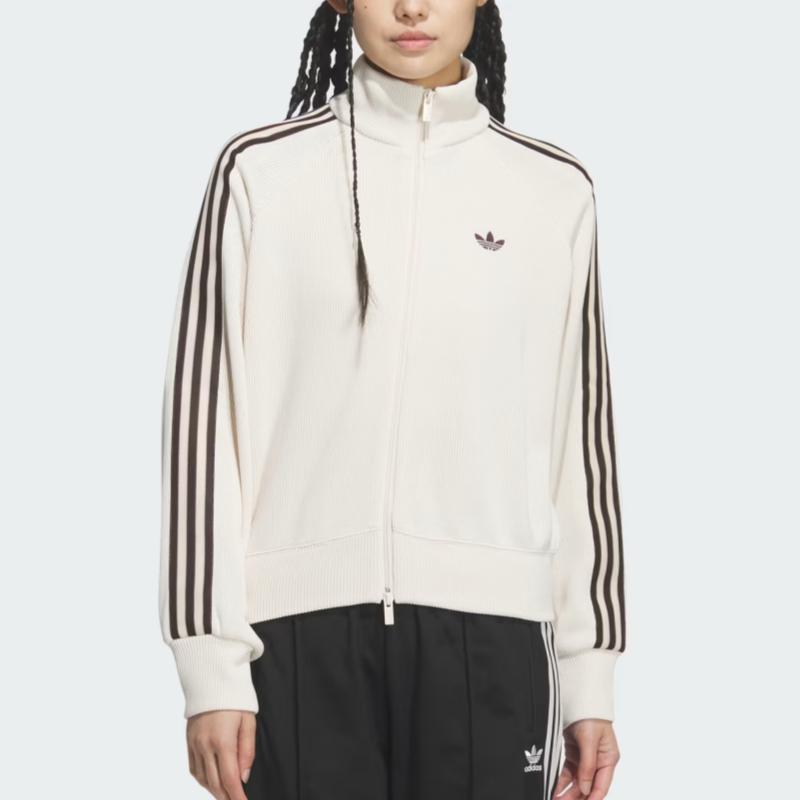 adidas Logo Originals Stój Luźna Kurtka Damska z Długim Rękawem Kurtki KQ5490