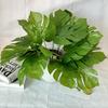 Monstera Deliciosa Faux Plant With 7fork Zebra And Turtles Leaves For Wedding Decor And Wall Art