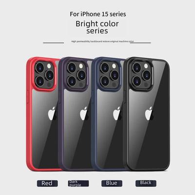 Neue transparente, sturzfeste Hülle für iPhone 15 Pro Max