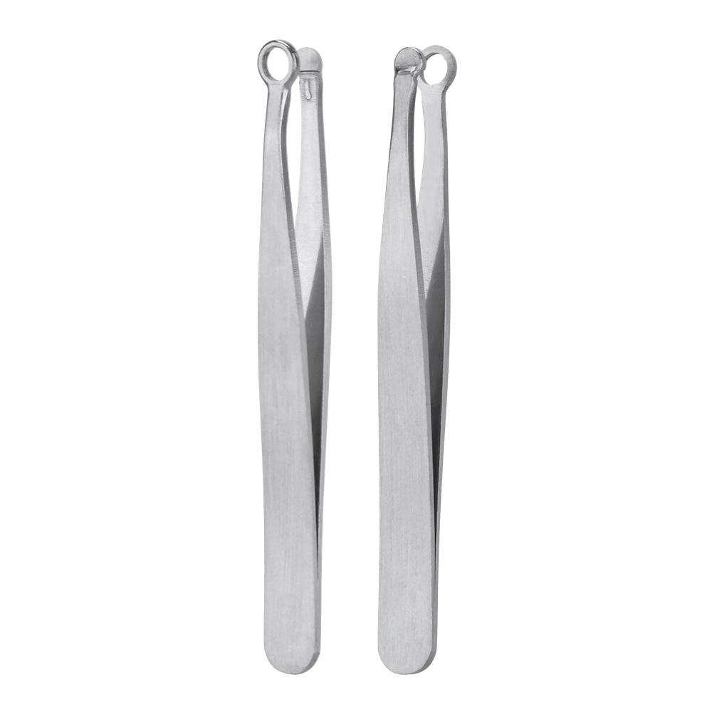 Stainless Steel Press-Type Men s Round Nose Hair Trimmer