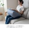 Ikehiko Corporation Cushion Cool Touch Frost Leaning Navy 55 X 35 X 25 Cm Made In China Plain Simple Relaxing Cool Approx. #1223660191001