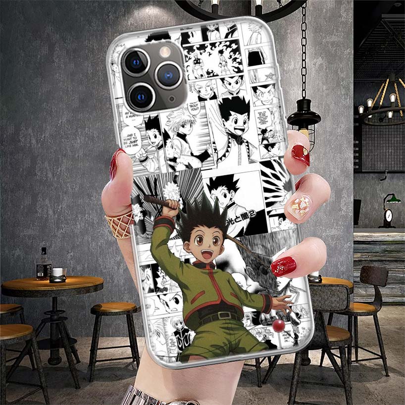 Anime Hunter HXH Soft Phone Case For IPhone 11 17 Air 16E 16 Pro Max 15 + 14 Plus 13 Mini 12 Apple 7 SE 8 Fundas Coque 11 17 Air