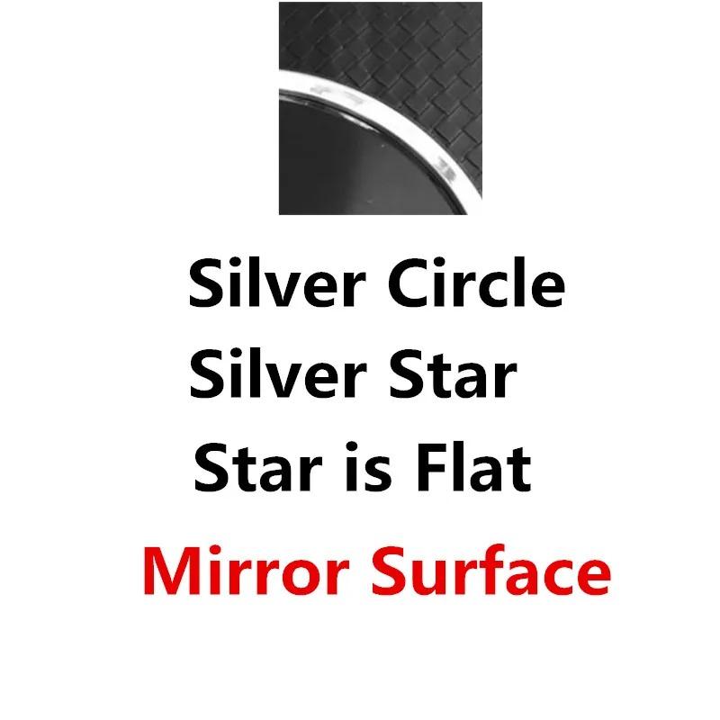 VRF2 Car Front Grille Emblem Star Badge Logo Chrome black Silver 3D Mirror Grid For For Mercedes Benz W205 W204 W213 W253 C300