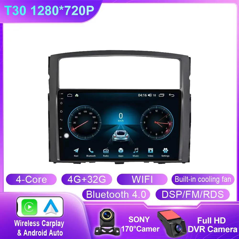 Android For Mitsubishi Pajero 4 V80 V90 2006 -2010 2012 2013 2014 Car Screen Auto Radio Multimedia GPS Video Navigation Carplay