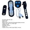 Bicycle Tail Light Waterproof Remote Control Turn Signal Light Type-C Rechargeable MTB Road Mountain Bike Rear Night Riding Bike Safety Warning Lamp