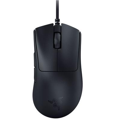 Ratón para juegos Razer Razer DeathAdder V3 de 59 g con cable, tasa de sondeo, 6 botones, forma ergonómica avanzada, precisión Focus Pro 30K, sensor óptico de 3.ª generación
