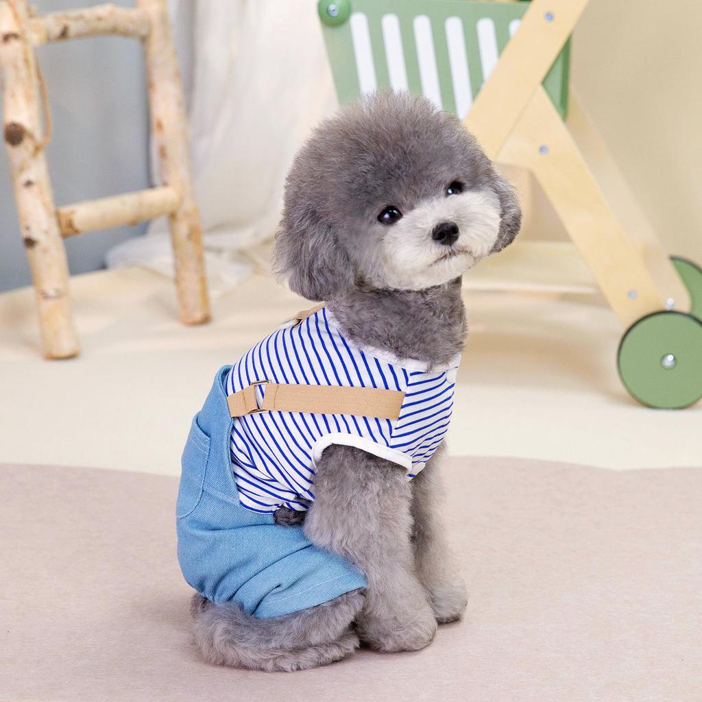 Casual Jumpsuit Overalls for Cats and Small Dogs - Neutering and Surgical Gown