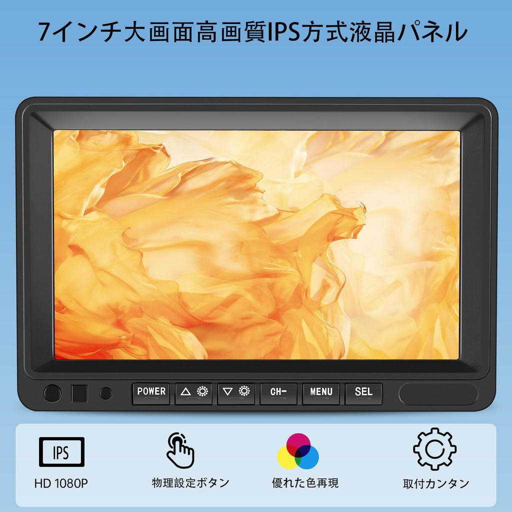 Ασύρματη οθόνη κάμερας οπισθοπορείας 24v οθόνη οπισθοπορείας φορτηγού με BSD τυφλό σημείο DIY IPS εγγραφή αδιάβροχη και ανθεκτική στη σκόνη νυχτερινή όραση ιαπωνικό μενού 5x