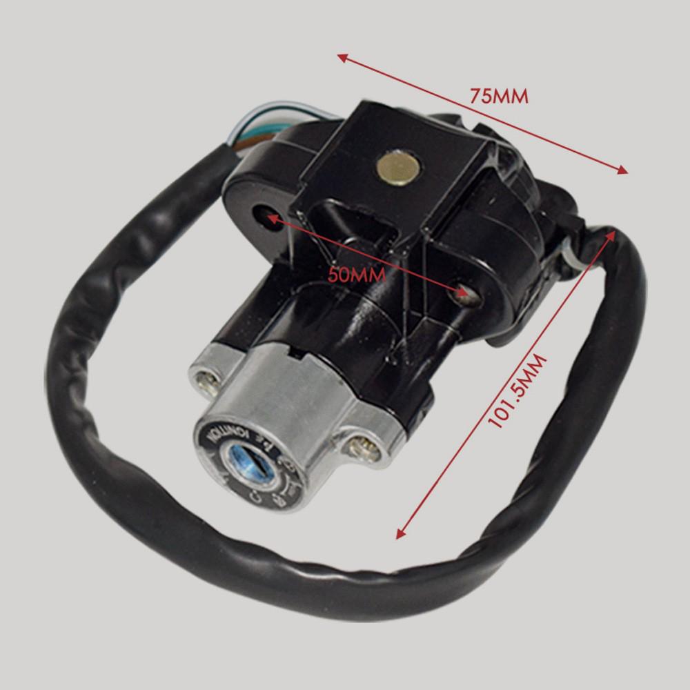 Motorcycle Accessories: Ignition Switch & Key for GSXR600/750 (2004-2005)
