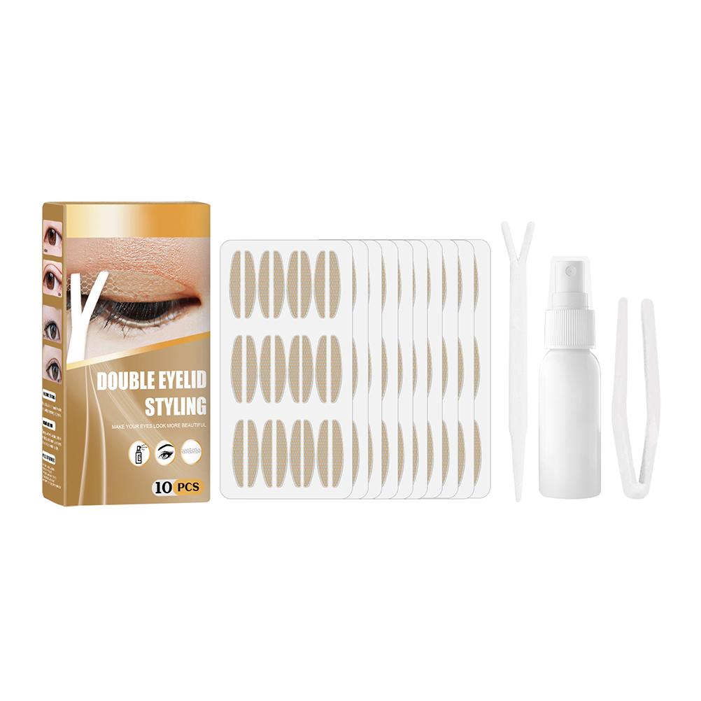 

Полосы на крышке, полоски для век, сетчатое кружево, невидимое веко, неровная наклейка на двойное веко L code double eyelid suit S co