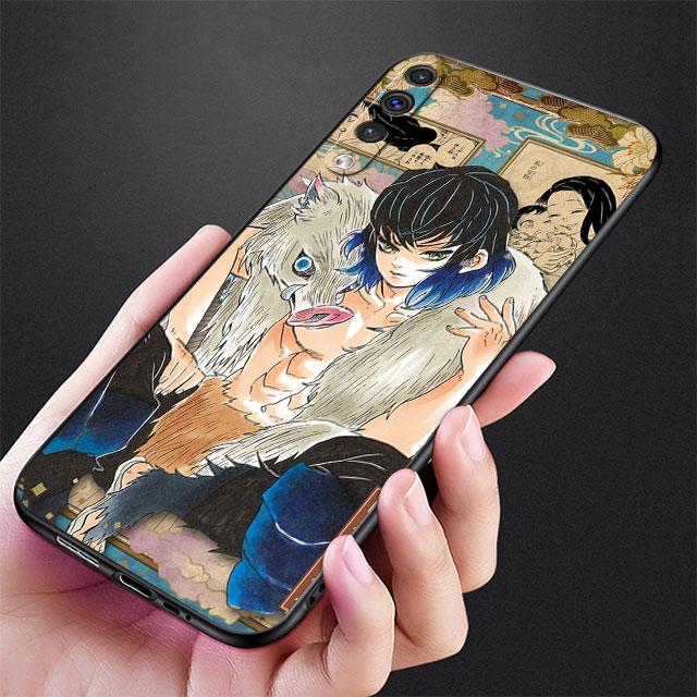 Case For Samsung Galaxy Note 20 Ultra 10 Plus 9 8 A50 A10 A40 A70 A20e M13 M52 M31 A52 A51 A13 Phone Cover Demon Slayer Art Capa