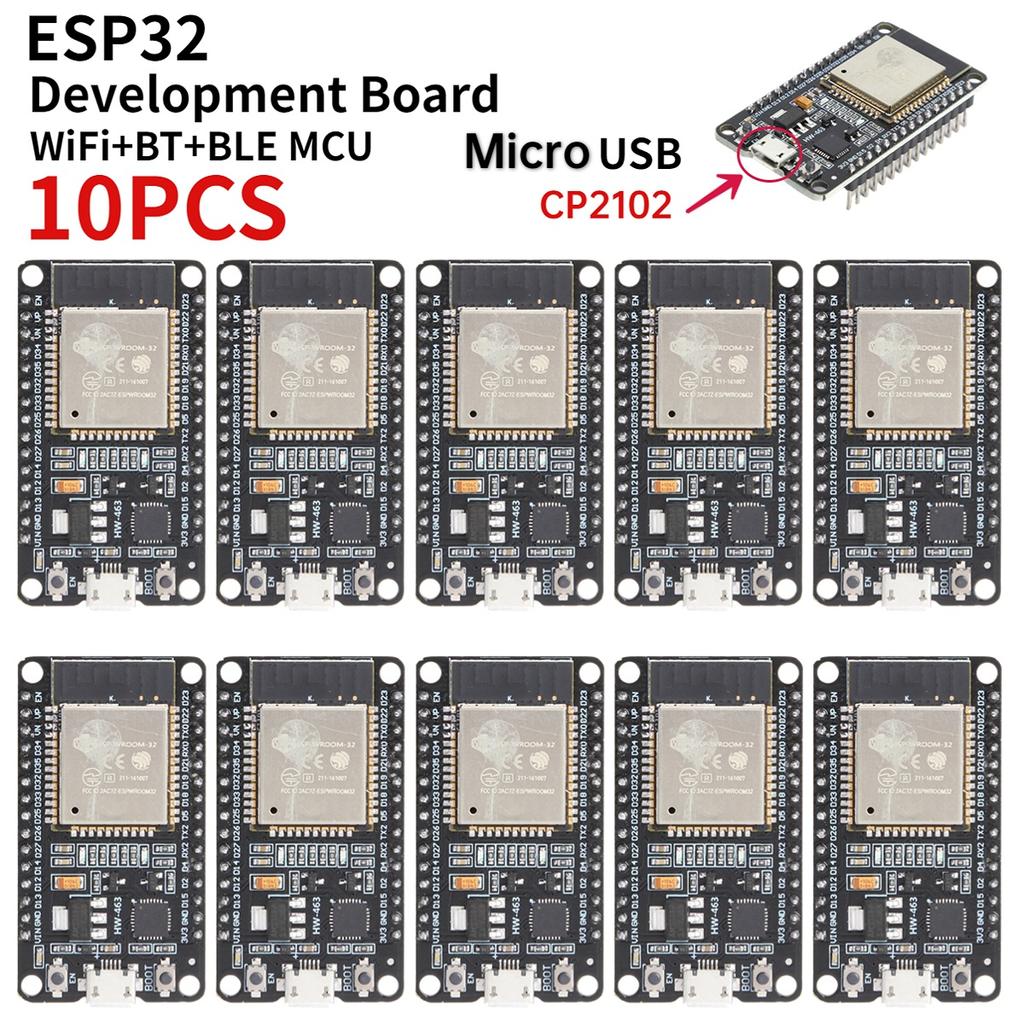 ESP32 -32 Development Board TYPE-C CH340C/ USB CP2102 WiFi+Bluetooth Ultra-Low Power Consumption Dual Core Wireless Module