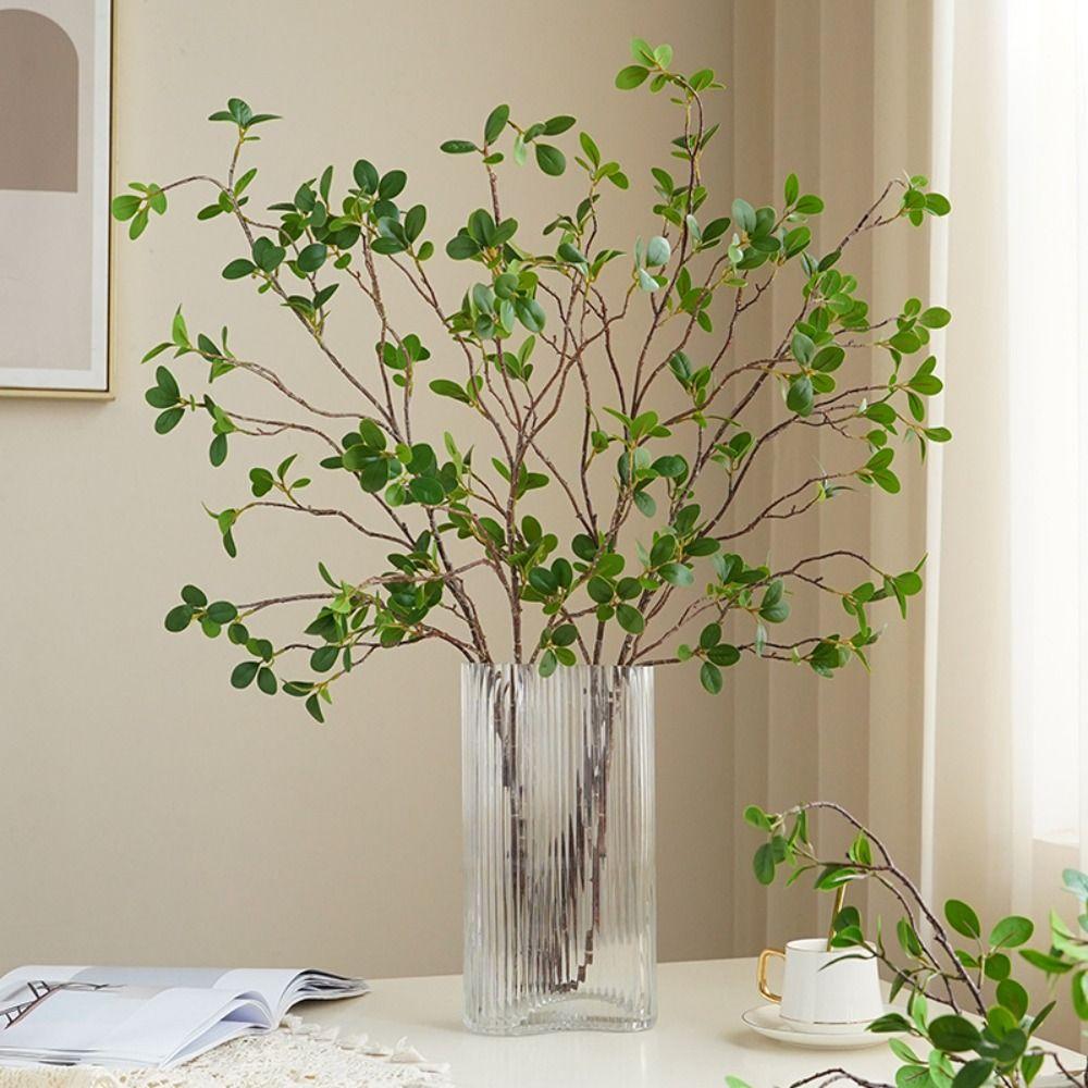 Realistic Artificial Milan Branches Real Touch Fake Plants  Home Living Room Decor