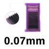 Korean PBT Custom Private Label Mink Individual Lashes Matte Black Lash Trays Volume Classic Cashmere Eyelash Extension