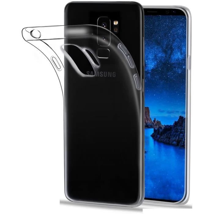 Coque - LittleMonkey - Samsung Galaxy S9 Plus - Transparent - Souple - Anti-rayures