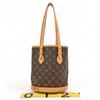 Auth LOUIS VUITTON Monogram Bucket PM Shoulder Bag Handbag Tote Bag PVC M42238 Lv2136cc