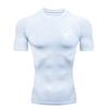 Fallen Angel  Men's Sports T-shirt Training Fitness Compression Short Sleeve Rashguard for Men Quick Dry Workout T-Shirt