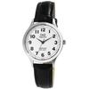 Watch - Q&;Q - S279J314Y - Black Leather - Sapphire Crystal - Miyota 2035 Quartz