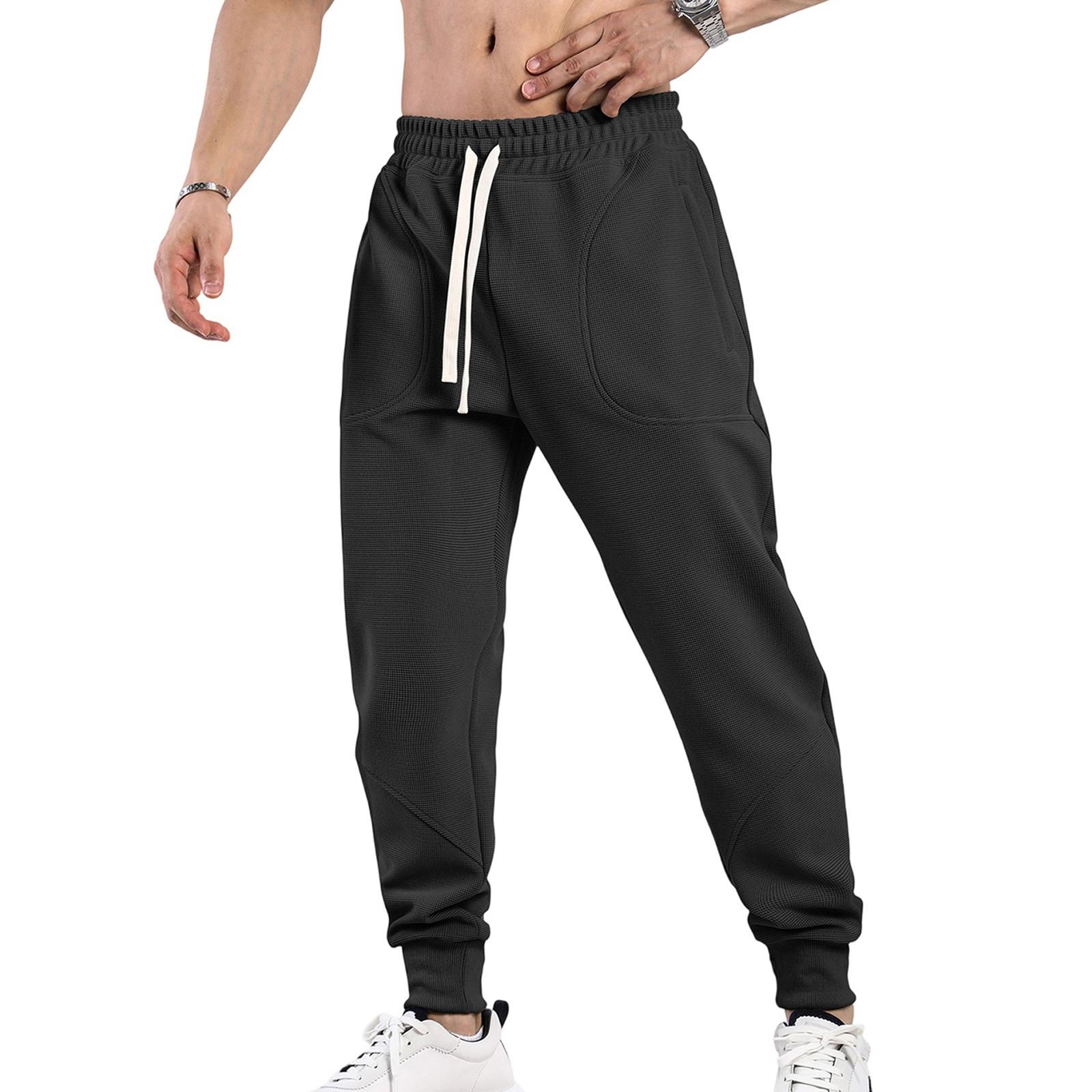 

Мужские спортивные повседневные брюки для бега, легкие походные брюки, уличные брюки M чёрный