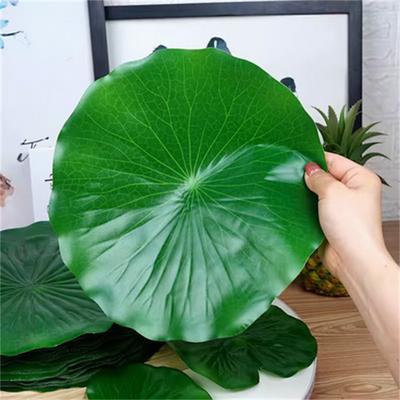 10 Pcs Set Reusable Banana Lotus Leaf Leaf Placemats Table Decoration Heat Resistant Coasters Faux Pad Dining Steak Plate Mats