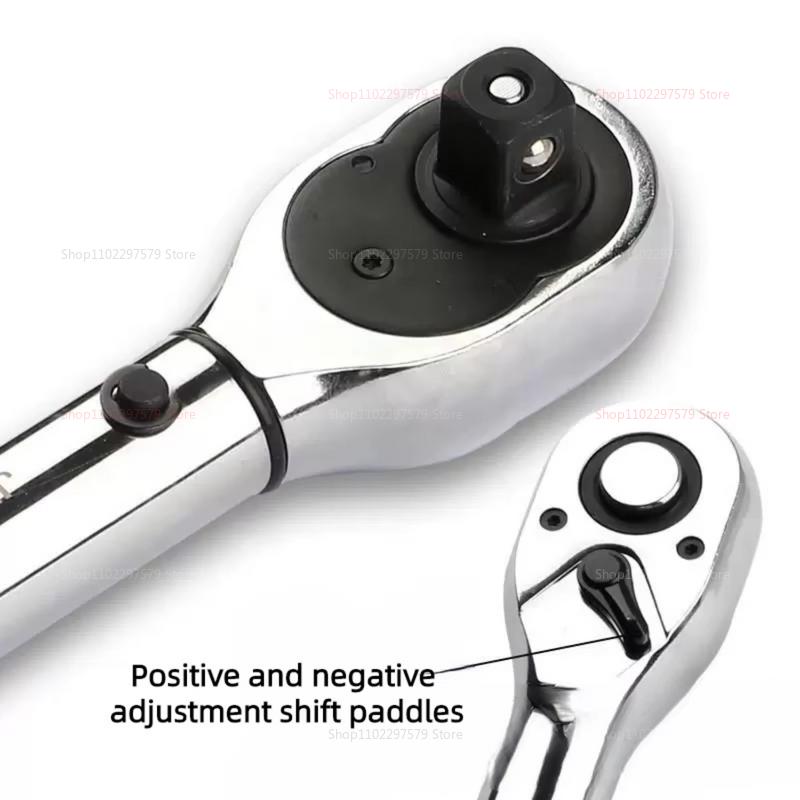 Digital Torque Wrench 3/8 10-60Nm Automotive Ratchet Socket Spanner Accuracy ±3% Mechanical Workshop Tool for Drive Vehicles Ca