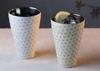Pair of Tumblers with a Japanese Microwave Made in Japan J-kitchens Design, 350ml, Safe,