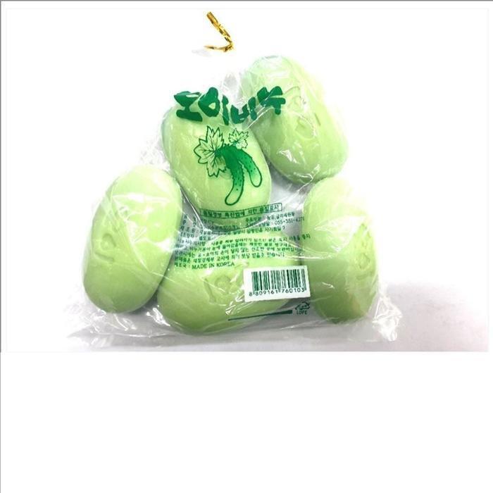 [QN91TV02_56] Cucumber Soap, Sauna Soap, Practical Soap, Cucumber Soap 5P (37149566)