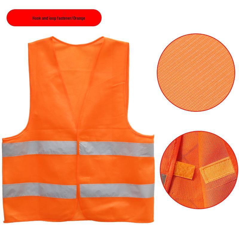 

Reflective Safety Vest for Traffic, Construction, and Gardening - Fluorescent Green, Customizable. One Size