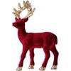 Festive Reindeer Decoration Christmas Deer Ornaments Charming Seasonal Accent Classic Christmas Symbolism Photography Prop
