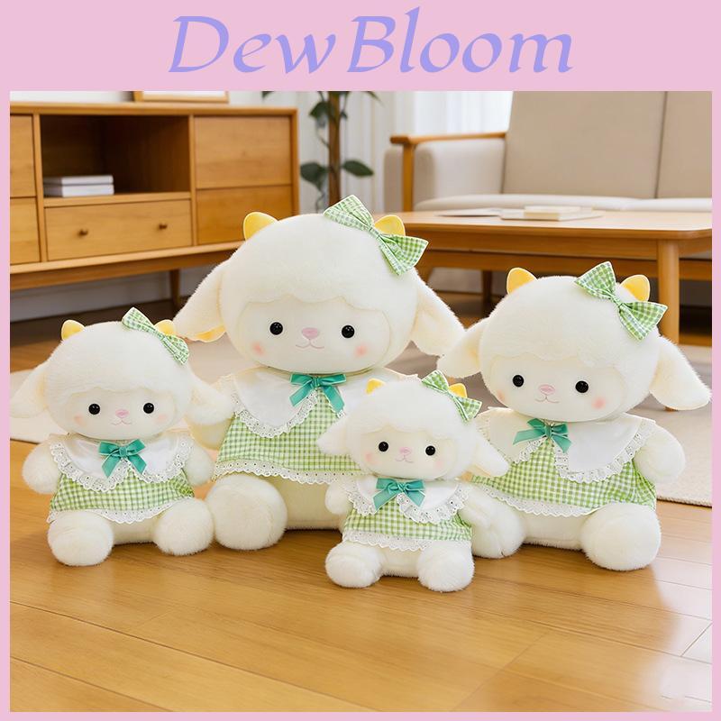 Plush Sheep Pillow With Pp Cotton Filling Soft Baby Gift For Girls And Boys