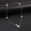 Pearl Butterfly Necklace Light Luxury Niche Design Sense Advanced Clavicle Chain Choker Necklace