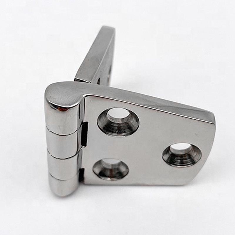 316 Stainless Steel Symmetrical Folding Door Hatch Hinge, Six-Hole, 38x76mm, Marine Hardware Accessory