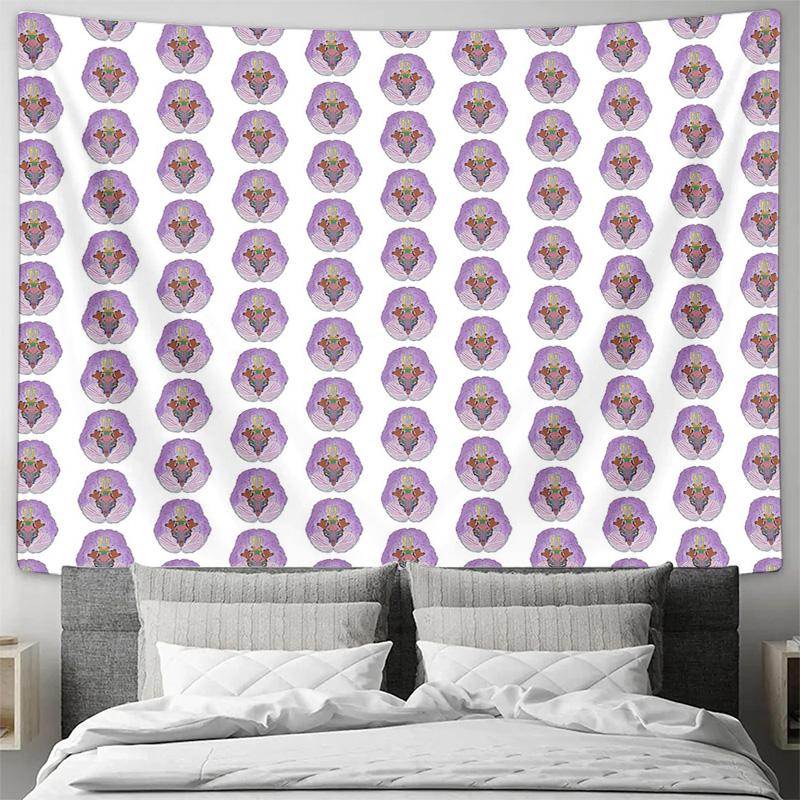 Boho Wall Tapestry Vintage Flower Tapestry Aesthetic Room Decor Nature Tapestry Dorm Room Decor Wall Hanging Large Size Home Dec