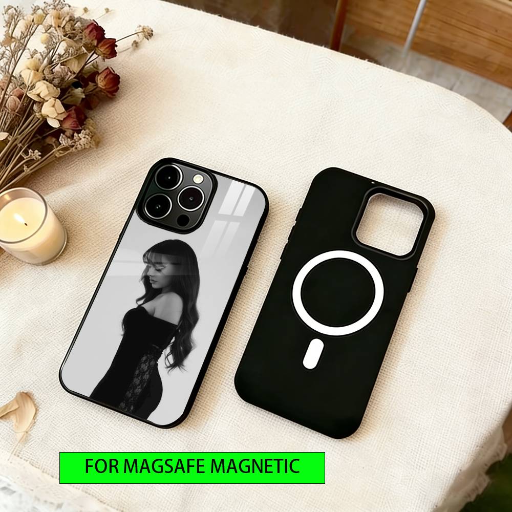 

Singer Ayliva Phone Case For iPhone17,16,15,14,13,12,11 Plus,Pro Magnetic For Magsafe Wireless Charging iPhone14Pro