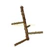 KX4B Interactively Bird Perches Stand Parrots Climbing Stand Chewable Accessory