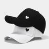 Simple Unisex Love Embroidery Heart Baseball Caps Spring Autumn Outdoor Adjustable Casual Hats Snapback Cap Baseball Dad Hat