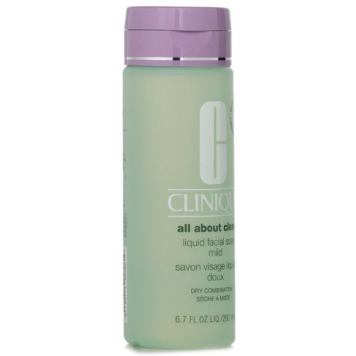 CLINIQUE All About Clean Liquid Facial Soap Mild 200ML (Dry Skin) (RANDOM PACKAGING)