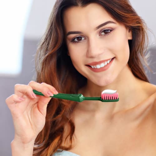 Fine Bristle Toothbrush, Soft Toothbrush for Adults, Small Head Soft Bristle Toothbrush, Ergonomic and Perfect for Sensitive Teeth, Ultra-Fine Bristle