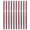 10PCS Banda de Lija Óxido de Aluminio Papel de Lija Lijadora Banda Abrasiva Correa 533 x 9mm (180 #)