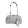 Summer new bag women's simple handbag fashion bowling bag versatile trend bag leisure bag