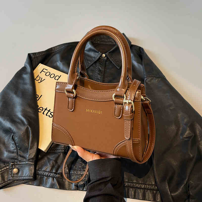 

Высококачественная матовая женская сумка Sense с шикарным буквенным дизайном из искусственной кожи, сумка через плечо для женщин, осенние сумки через плечо