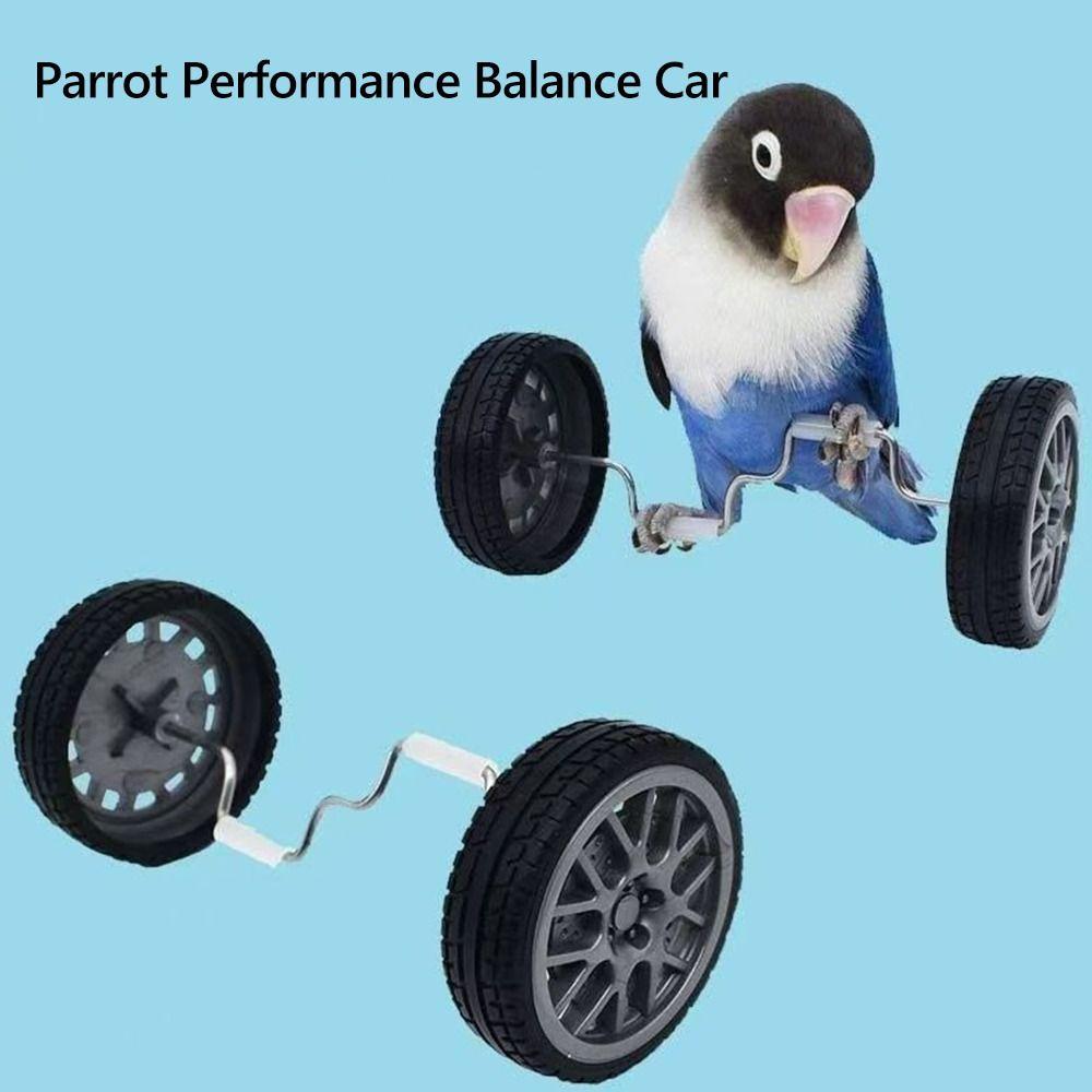 Lightweight Parrot Balance Bike Toy Plastic Birds Intelligence Toy  Small Medium Birds